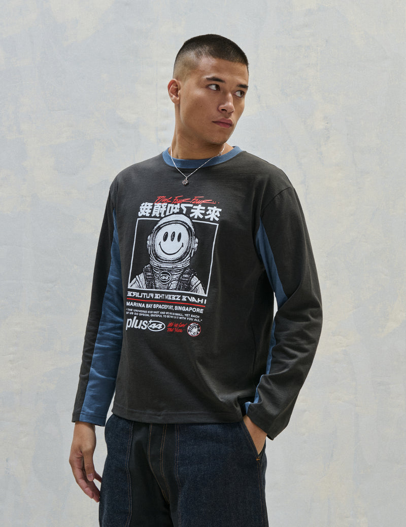 Marina Spaceport Panelled LS Tee