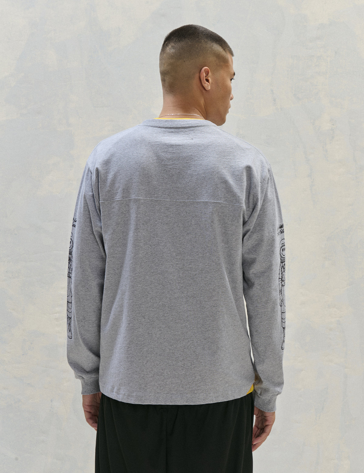 Spaceman Sleeve LS Tee