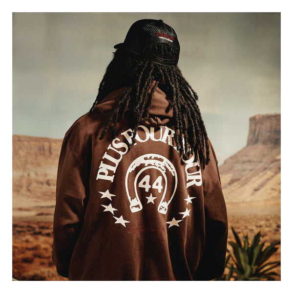 High Plains Zip Hoodie - Saddle Brown