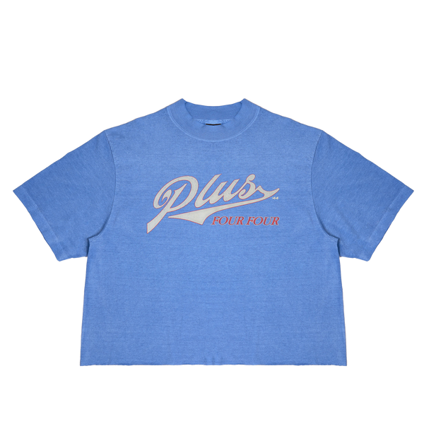 Texas Shade Boxy Tee - Washed Blue