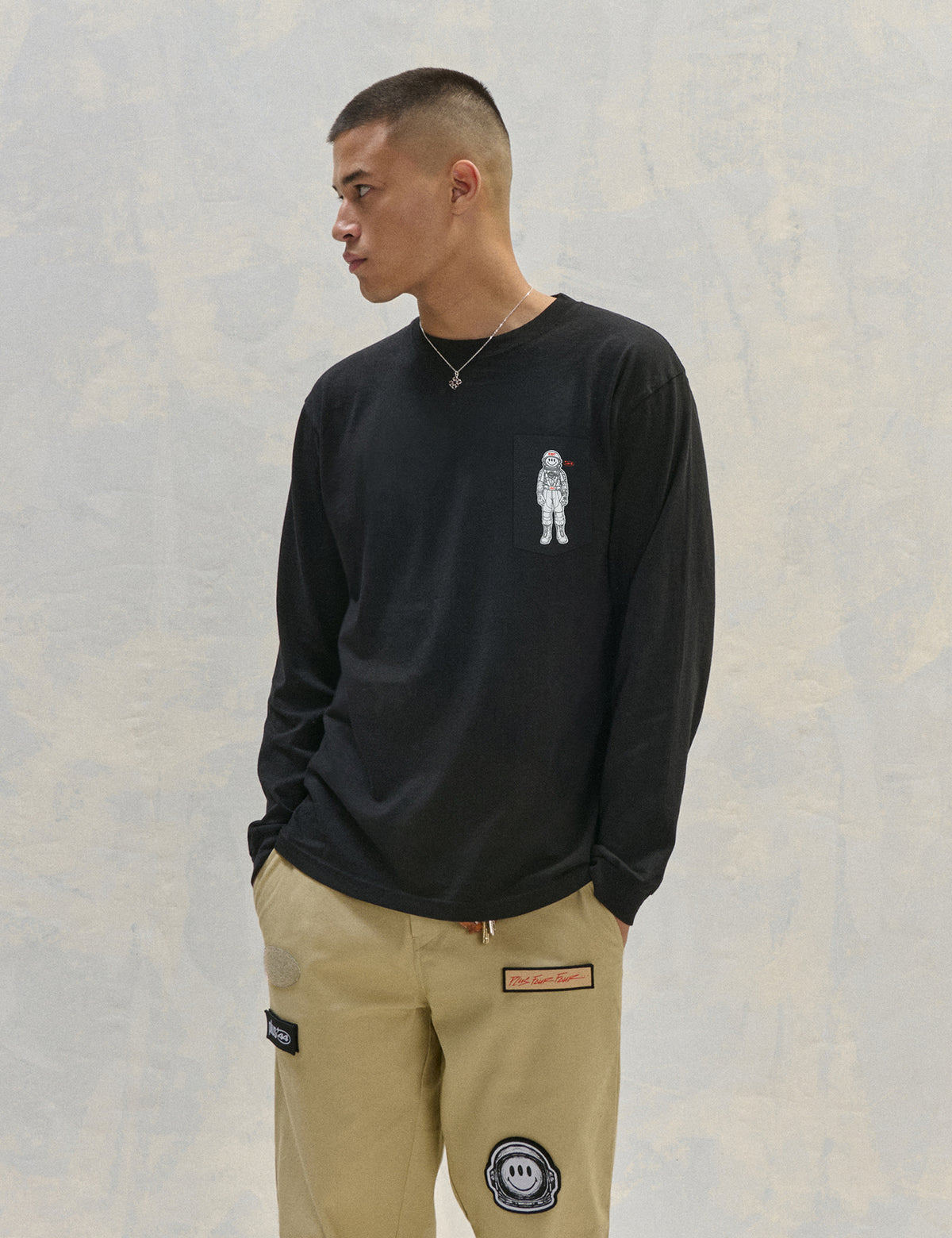 Pocket Spaceman LS Tee