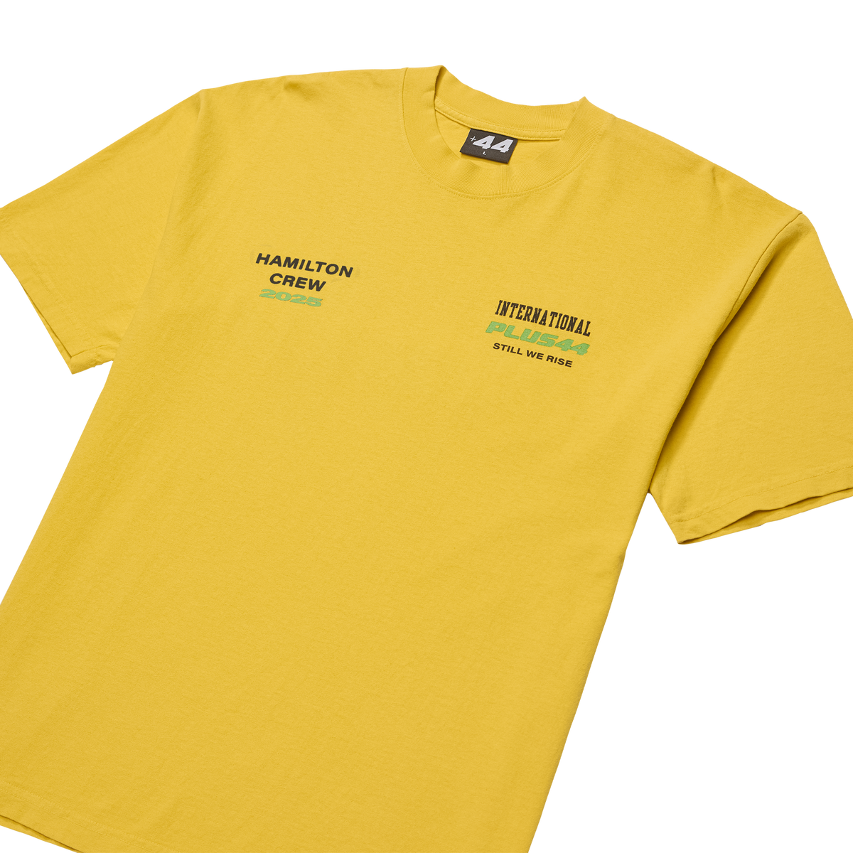 +44 2025 International Tee - Yellow