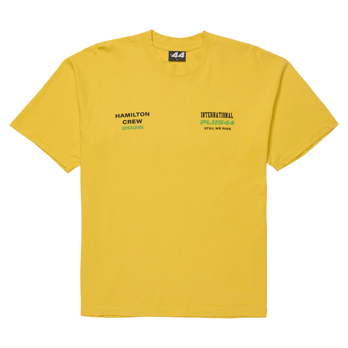 +44 2025 International Tee - Yellow