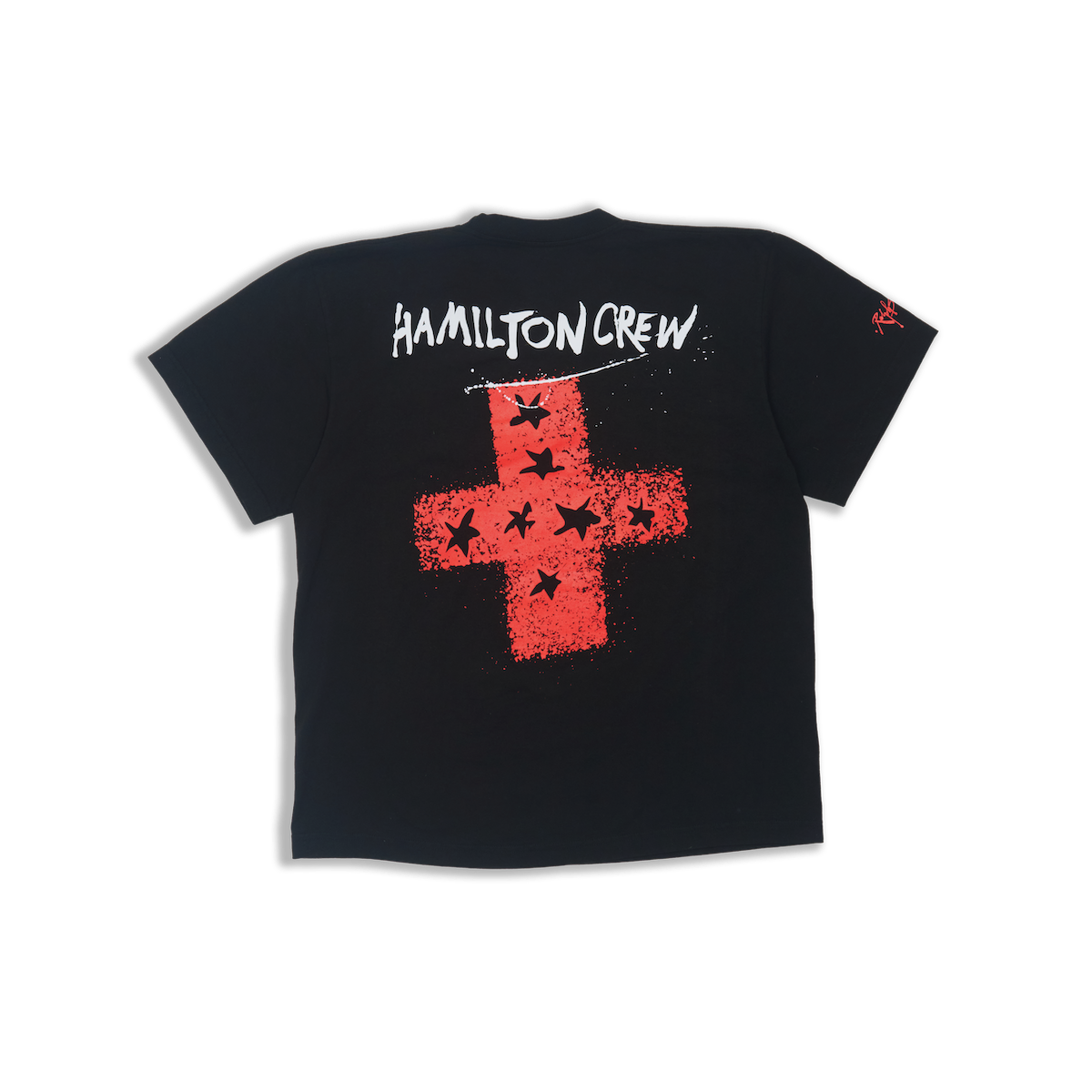 Steadman Stars Classic Short Sleeve Tee - Black (Made To Order)